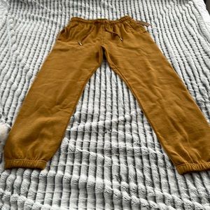 Lane Seven Wheat colored men’s joggers